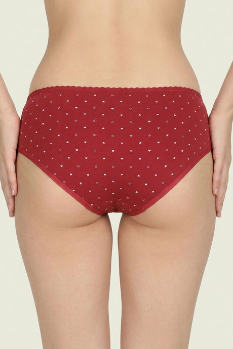 Zivame Regular Rise Full Coverage Hipster Panty (Pack of 3) - Multicolor — image 11